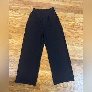 Cider Wide-Leg Black Women's Trousers